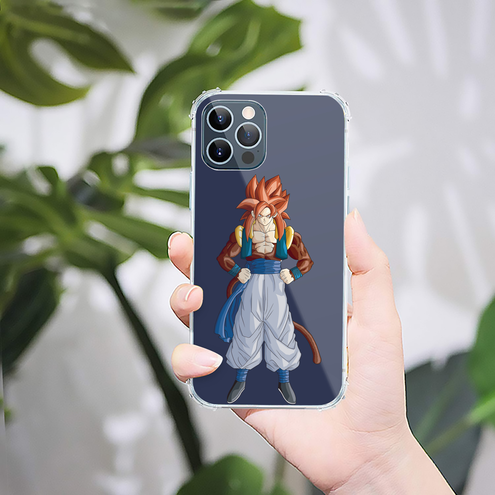 （画像用） ドラゴンボール 孫悟空（そん ごくう）Son Goku カカロット DRAGON BALL Kakarotto 【iPhone 12シリーズ対応】透明スマホケース（クリアソフトケース）